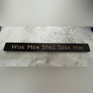 Christmas sign
23.5 x 2.25 x 0.75